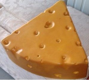 a cheesehead hat