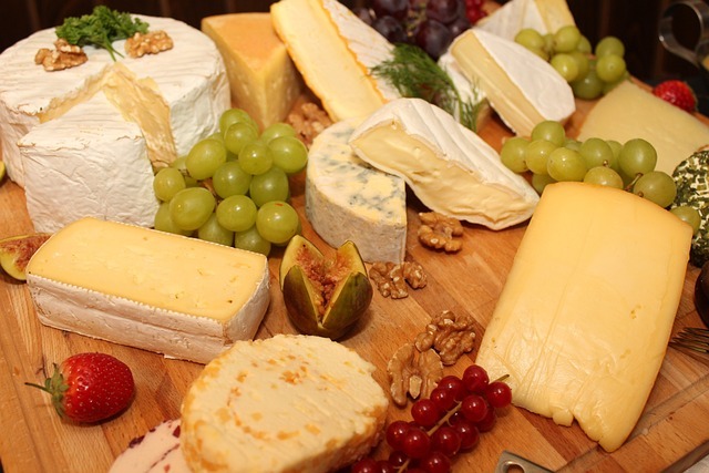 Select a Variety of Cheeses