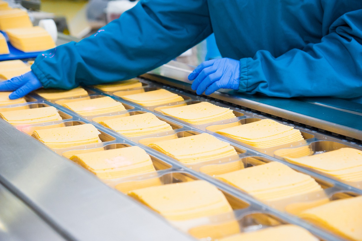 Industrial production of hard cheeses