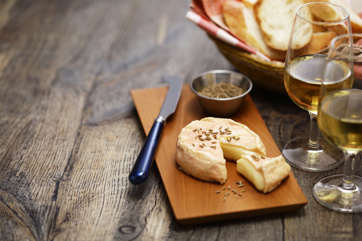 Petite munster with cumin seeds