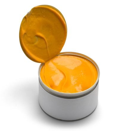 open can of cheese