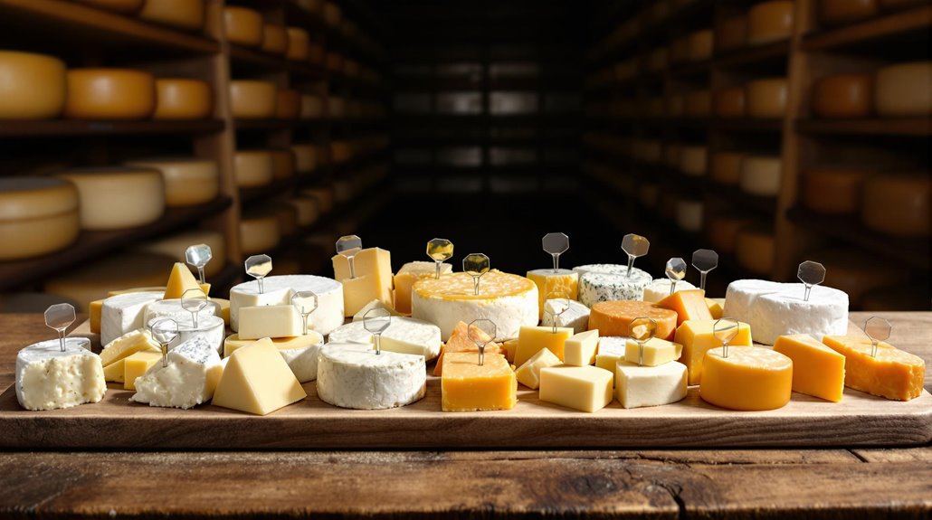 artful cheese preservation and presentation