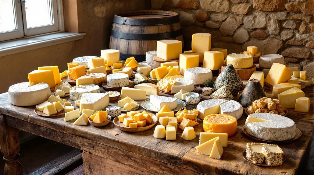regional cheese diversity in france