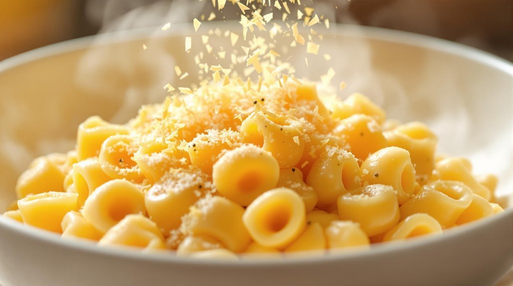 enhancing flavor with aged cheese