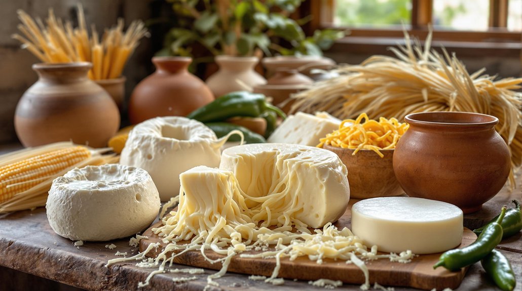 diverse regional oaxaca cheese variations