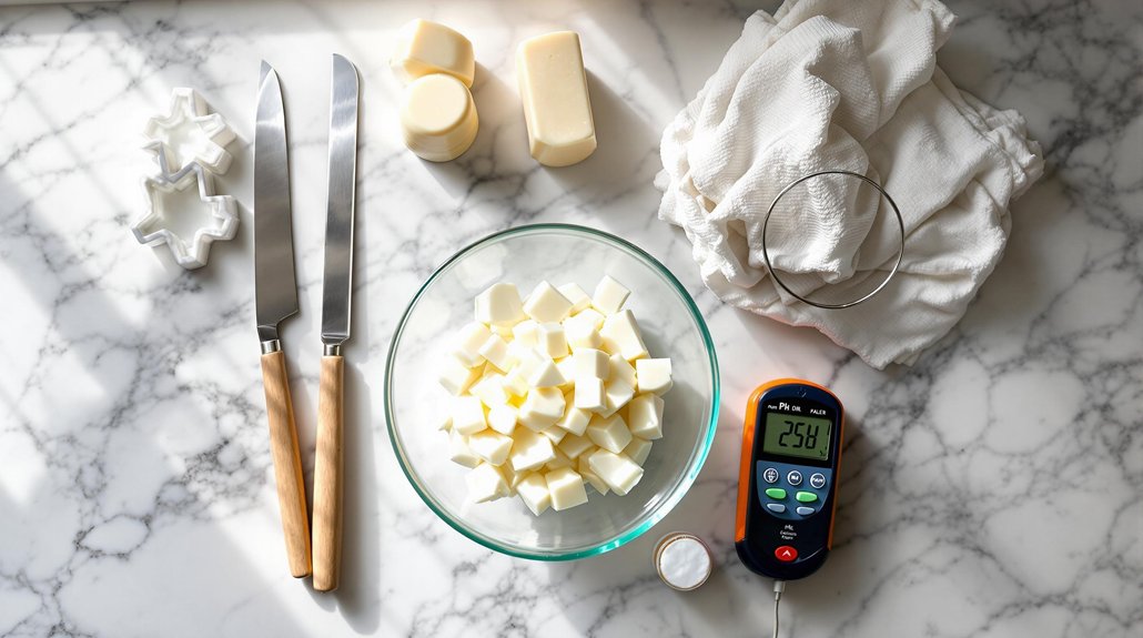 precision cutting tools curd cheesemaking essential