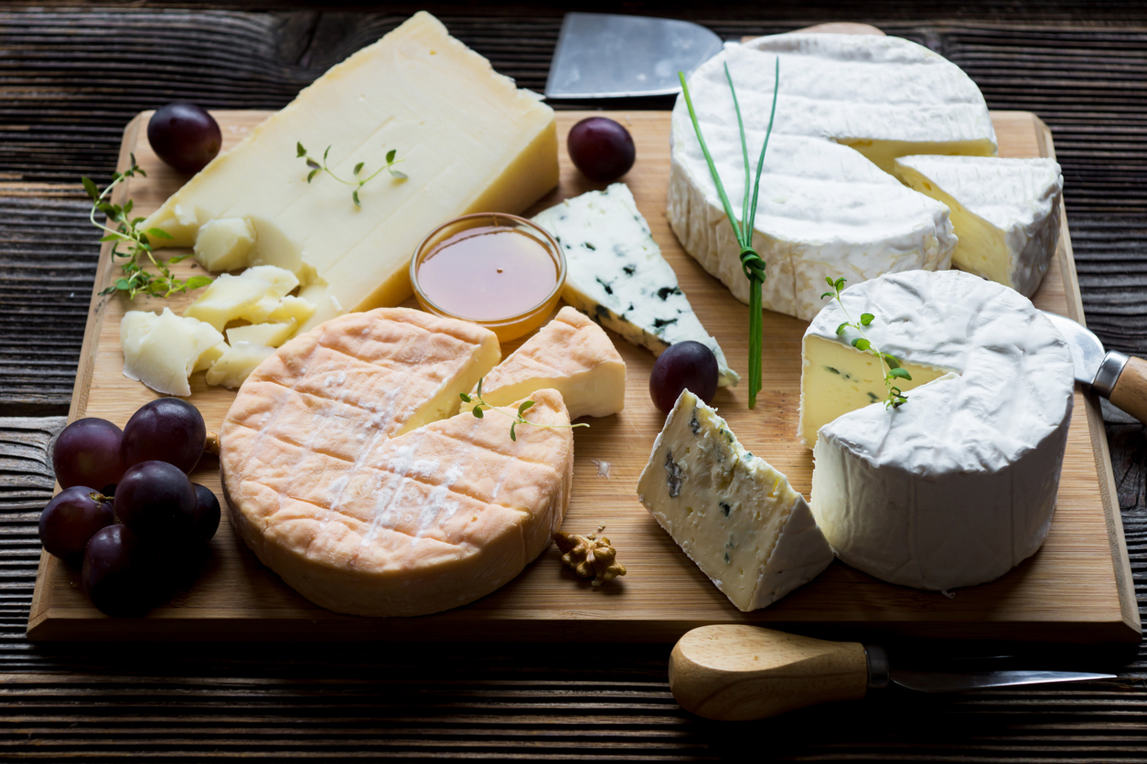 French cheese platter
