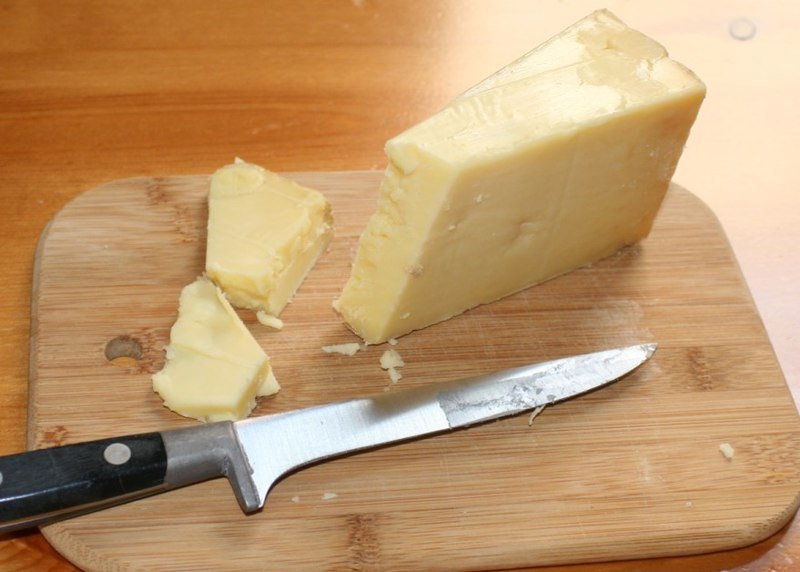 Aged Cheddar cheese