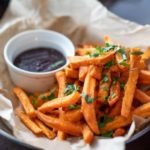 Mouth-watering of a Cheesy French Fries