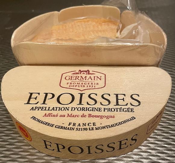French cheese Époisses brand Germain in a box