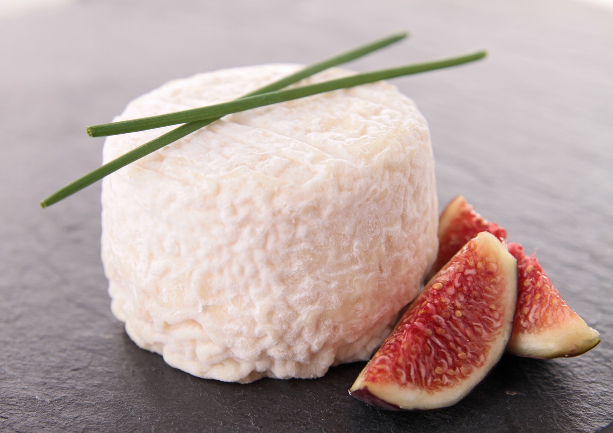 cheese and fresh fig